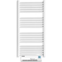 radiador secatoallas electrico con termoventilador noor turbo 750w1000w - blanco