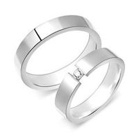 alianzas de boda alianzas de boda de plata 925 grabado circonio cubico