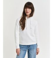 gant para mujer 4202587 sudadera con capucha tonal shield blanco l casual algodon