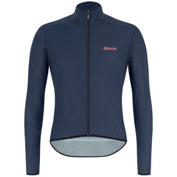 Santini Nebula Puro Pocketable Wind Jacket - L - Nautica Blue