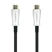 aisens cable hdmi v20 aoc premium alta velocidad  hec 4k60hz 18gbps am-am negro 15m
