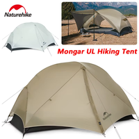 nueva carpa de camping naturehike mongar ul para 1-2 personas nailon 15d 3 estaciones ultra portatil con colchoneta