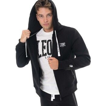Leone 1947 Polar Man Hoody Full Zip Soft Basic para hombre