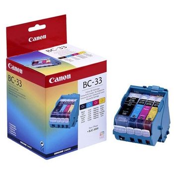 Canon BC-33e cabezal de impresión negro y color (original)