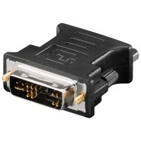 goobay adaptador dvi 125 macho a vga hembra negro