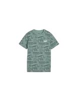 camiseta puma mid90s aop tee b infantil verde moon