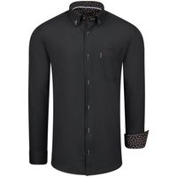 cappuccino italia camisa regular fit overhemd black para mujer
