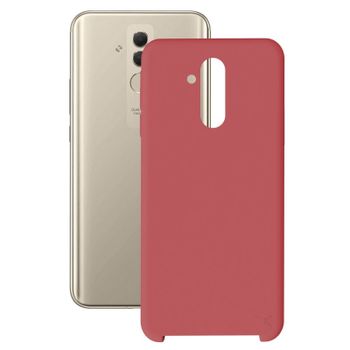 Ksix Soft Silicone Roja para Huawei Mate 20 Lite
