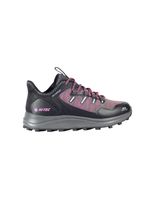 zapatillas de montana hi-tec trek waterproof negro mujer