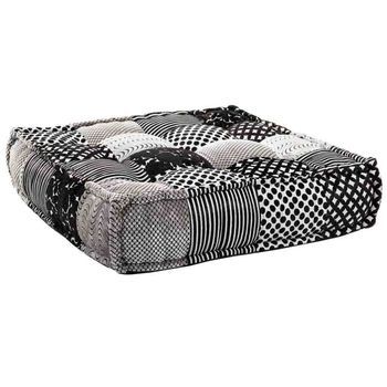 Cojin De Suelo Gris 80x80x20