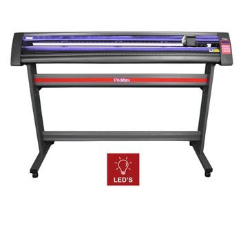 Plóter Cortador De Vinilo 1350 Mm Con Guía De Luz Led Y Soporte