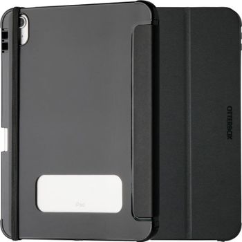 Funda OtterBox React Folio para Apple iPad (A16/10.ª gen), negro