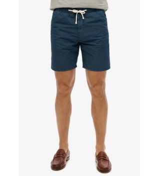 Superdry para hombre. M7110479A Pantalón corto Essential Walk marino (S), Casual, Algodón