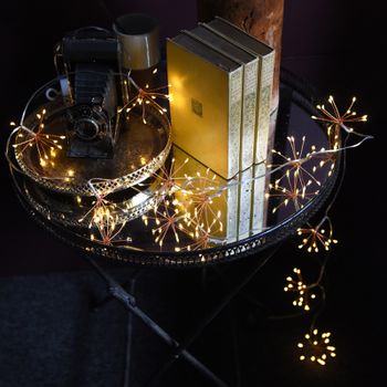 Starburst Copper Fairy Lights