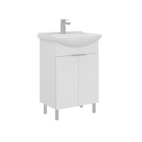 mueble para lavabo  - 55 x 50 x 83 cm - blanco