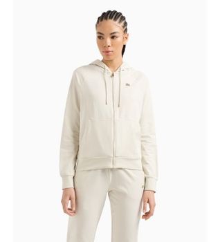 EA7 para mujer. 7W000078_AF13135 Sudadera Core Lady beige (S), Casual, Deportivo, Algodón, Multideporte