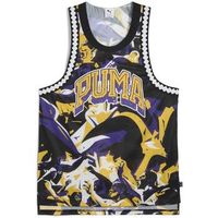 puma camiseta tirantes rival rage aop mesh para hombre