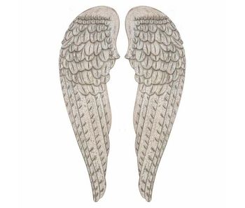 Set de figuras alexandra house living blanco madera mdf alas 4 x 103 x 32 cm