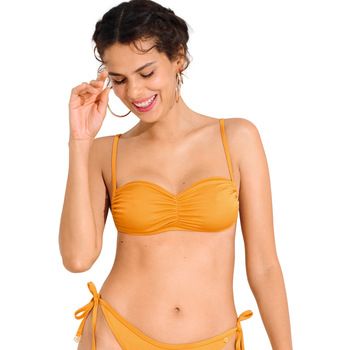 Lisca Bañador Top bandeau con aros KARPATHOS Cheek para mujer
