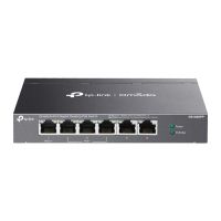 switch tp-link omada ds106gpp 6 puertos gigabit poe carcasa metalica sin ventilador