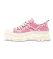 art para mujer 11894t243003043 zapatillas 1894t birmingham rosa 42 tela 3 a 5cm cordones casual
