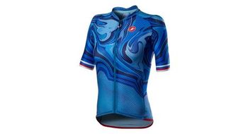 Maillot castelli climber  39 s 2 0 w manga corta azul
