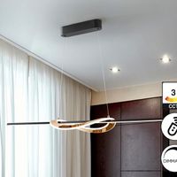lampara de techo led enora 39w