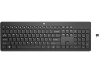 teclado inalambrico - hp 230 3l1e7aa por usb 24 ghz 12 teclas de funcion negro