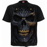 spiral camiseta black gold para mujer