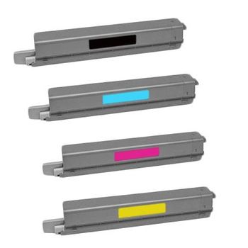 Compatible Multipack Lexmark C925dte Printer Toner Cartridges (4 Pack) -C925H2KG