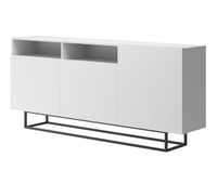 comoda enjoy ek180 moderno y funcional 180x37x82 cm blanco