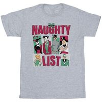 dessins animes camiseta naughty list para nina