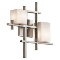 aplique de pared city lights 2 luces