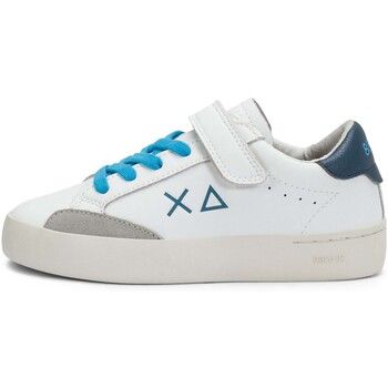 Sun68 Deportivas Moda Boy's Street Leather (Kid) para niño