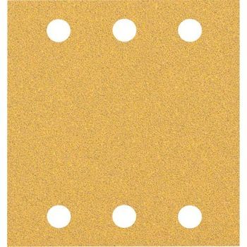 Bosch Accessories 2608901655 - Papel De Lija Para Lijadora Orbital (grano 60, 107 X 115 Mm, 5 Unidades)