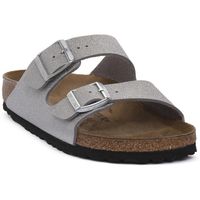 birkenstock sandalias arizona shine glitter silver para mujer