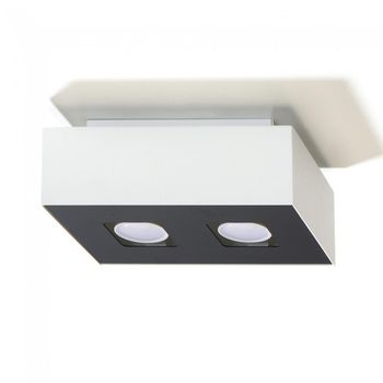 Plafón de techo mono ii (2 luces)