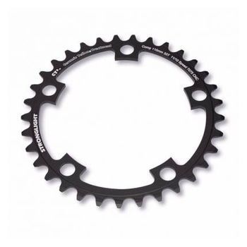 Plato Stronglight Ct2 110 Mm Negro 10/11 Velocidades Carretera Aluminio 34t
