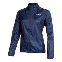 craft pro hypervent chaqueta para correr mujeres-azul oscuro