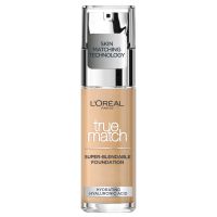 loreal paris true match liquid foundation with spf and hyaluronic acid 30ml various shades - 5c rose sand