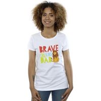 disney camiseta the lion king brave like dad para mujer