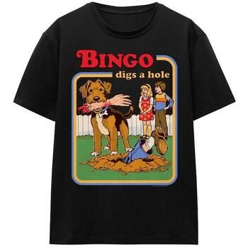 Steven Rhodes Camiseta Bingo Digs A Hole para hombre