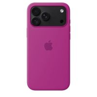 funda para movil apple silicona magenta con magsafe para iphone 18 pro max