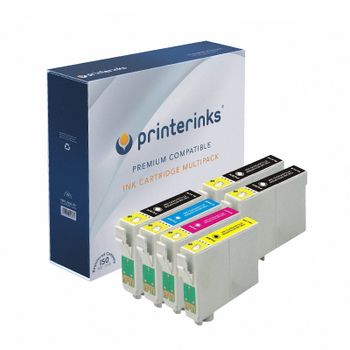 Compatible Multipack Epson WorkForce WF-2830DWF Printer Ink Cartridges (6 Pack) -C13T03A24010