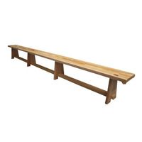 banco sueco de madera 3mts