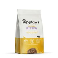 applaws kitten con pollo pienso para gatitos - 2 x 75 kg - pack ahorro