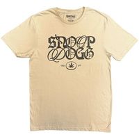 snoop dogg camiseta lettering mash up para hombre