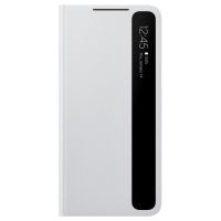 samsung clear view funda gris para galaxy s21 plus