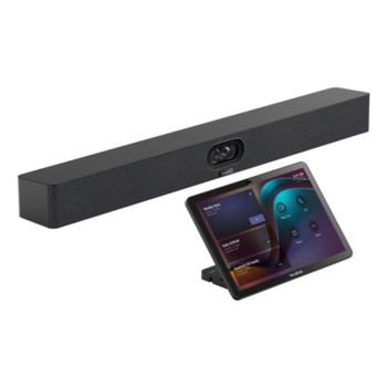 Sistema de videoconferencia Yealink MeetingBar A40-031 4K UHD 48MP dual, 8 micrófonos, pantalla IPS 10,1