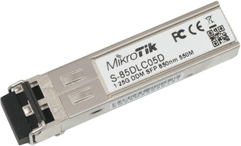 Mikrotik S-85DLC05D Modulo SFP Multi Modo 550m